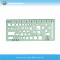 wholesale customized plastic letter stencil ruler